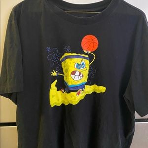 Nike Kyrie Irving Spongebob black shirt XL